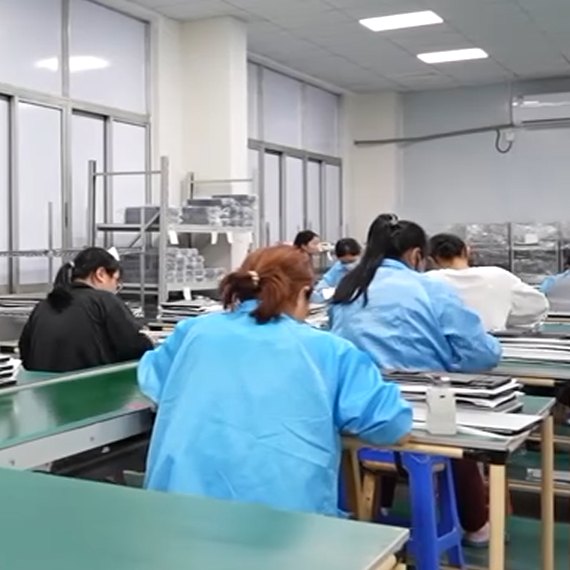 Second production line at BJYP running on the conveyor